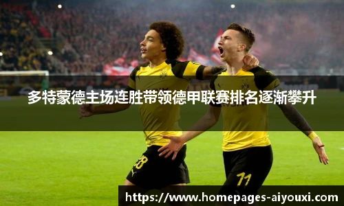 多特蒙德主场连胜带领德甲联赛排名逐渐攀升